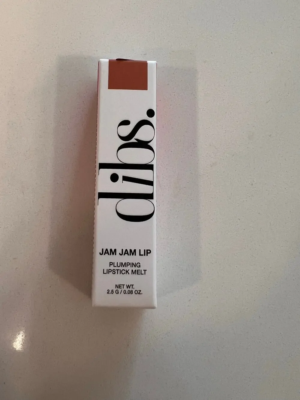 DIBS Beauty Jam Jam Lip Plumping Lipstick Melt Fig Fantasy Caramel Nude NIB